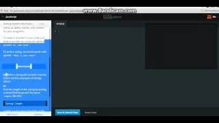 Codecademy Walkthrough Getting Started With Programming 1-11 Javascript