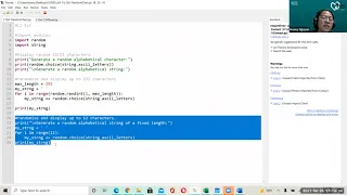 CIS-30E Lab 1 Review Python Module Class Object Concepts