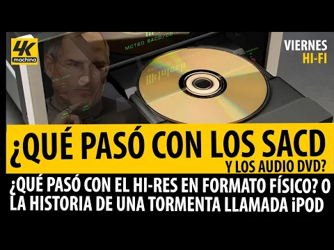 Download MP3 ¿Qué fué del SACD y DVD Audio? Y como la tormenta llamada iPOD acabó con el formato físico 😢