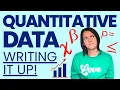 Quantitative research data 6 tips for writing up your thesis findings chapter
