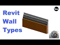 Revit Tutorials how to Create wall types