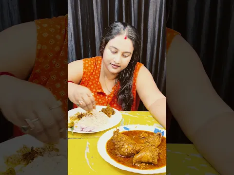 After surgery ! #chicken #chickencurry #mukbang #chickenlegpiece # #asmrsounds