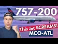 Flying Delta s Iconic Boeing 757-200 in Economy MCO to ATL Review