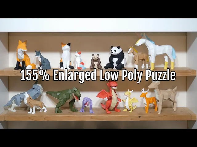 Low Poly Astronaut Magnet Puzzle (No supports, no AMS) video thumbnail