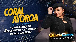 CORAL AYOROA | CHEF EJECUTIVO | RESTAURANTE GUSTU | COCINA BOLIVIANA | CASERAS | MASTER CHEF | QD10