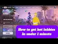How to get bot lobbies in Fortnite chapter 7 season 3 how to get unlimited crown wins in Fortnite