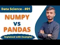 NumPy vs Pandas Explained Difference Between NumPy and Pandas Python Data Science Tutorials