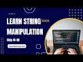 Learn String Manipulation Scientific Computing with Python freeCodeCamp Cert Steps 41-50