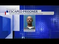Law enforcement searching for prison escapee in Walton County