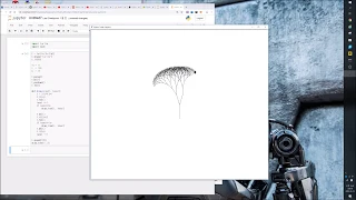 How to draw fractal tree with python turtle