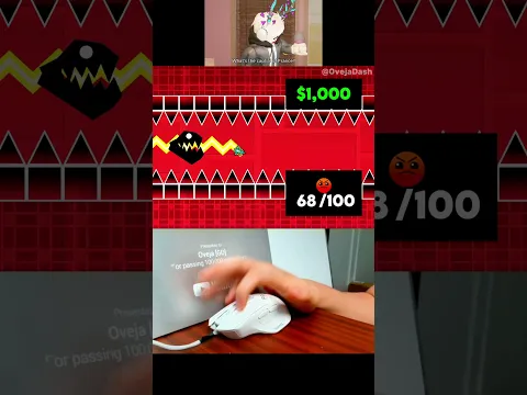 It's Me It's Verity VS $100,000 Wave Levels in Geometry Dash! #shorts
