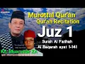 Download Lagu Murottal qur'an juz 1 qori terbaik the real legend muammar za surah al fatihah, al baqarah 1-141