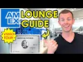 Amex Platinum Card LOUNGE ACCESS Full Beginner s Guide