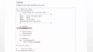 Python Module 08 03 Fields