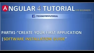 Angular 4 Tutorial - 1