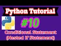 Python Tutorial in Hindi Nested if statement in Python