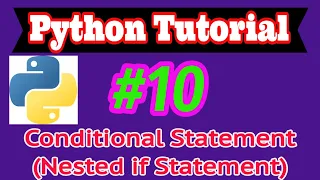 Python Tutorial in Hindi Nested if statement in Python
