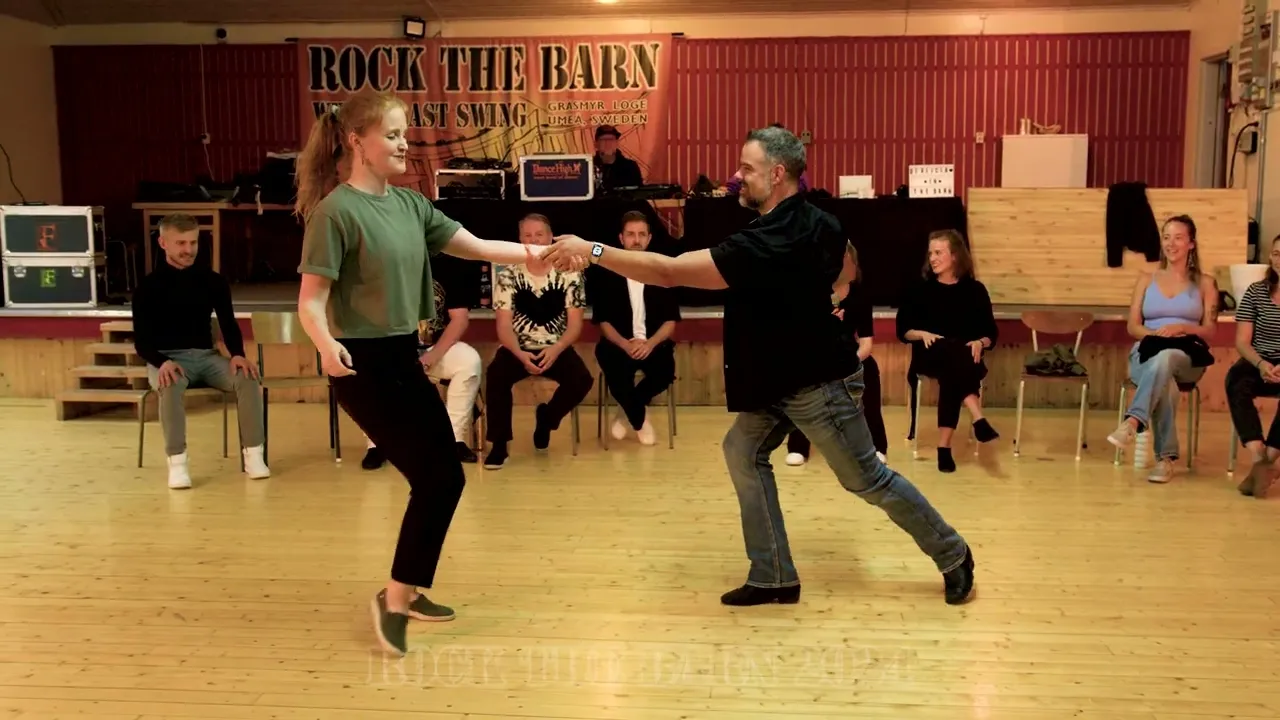 PJ Turner & Outi Salonen - Invitational Jack&Jill - Rock The Barn 2024