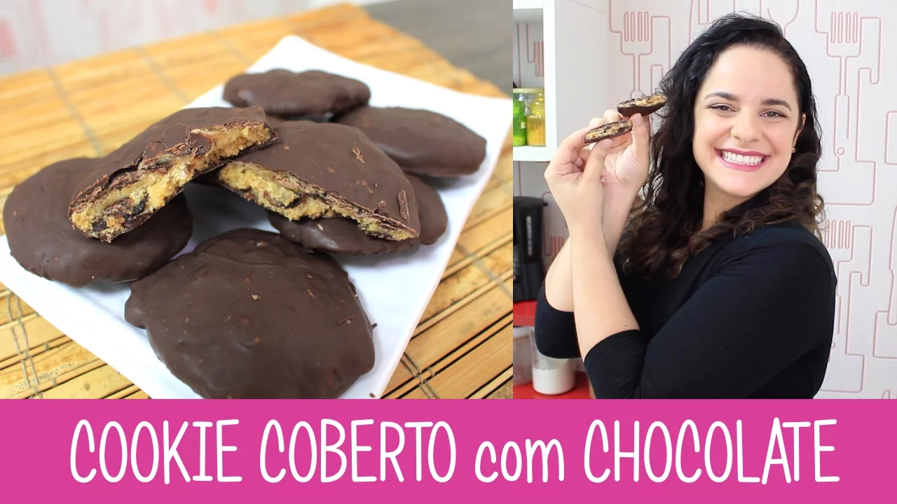 COOKIE COBERTO COM CHOCOLATE EPISÓDIO 294 RECEITAS DA MUSSINHA