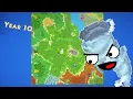 Every 10 years a Tornado appears and get s bigger WorldBox Gameplay