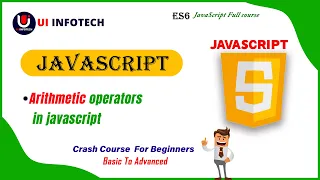 Arithmetic operators in JavaScript JavaScript Operators JavaScript Crash Course - class-12