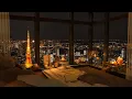 Download Lagu 4K Tokyo Cozy Bedroom with Relaxing Piano Jazz Music for Relax and Study