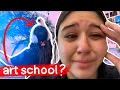 first week of art school at RISD