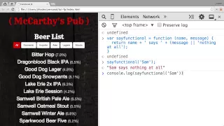 Functional Programming in JavaScript A Refresher on Functions