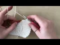 Changing colour intarsia crochet and the cut tie method