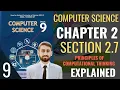 Class 9 Computer Science Chapter 2 Section 2 7 Computational Thinking federal board