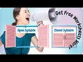 Free Worksheets For Open Syllable Rule Open Syllable Rule