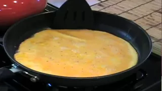Spinach Omelet Easy Recipe. 