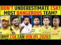 Lagu DON’T UNDERESTIMATE CSK! MOST DANGEROUS TEAM? WHY CSK CAN WIN IPL 2026! #ipl2026 #csk #msdhoni