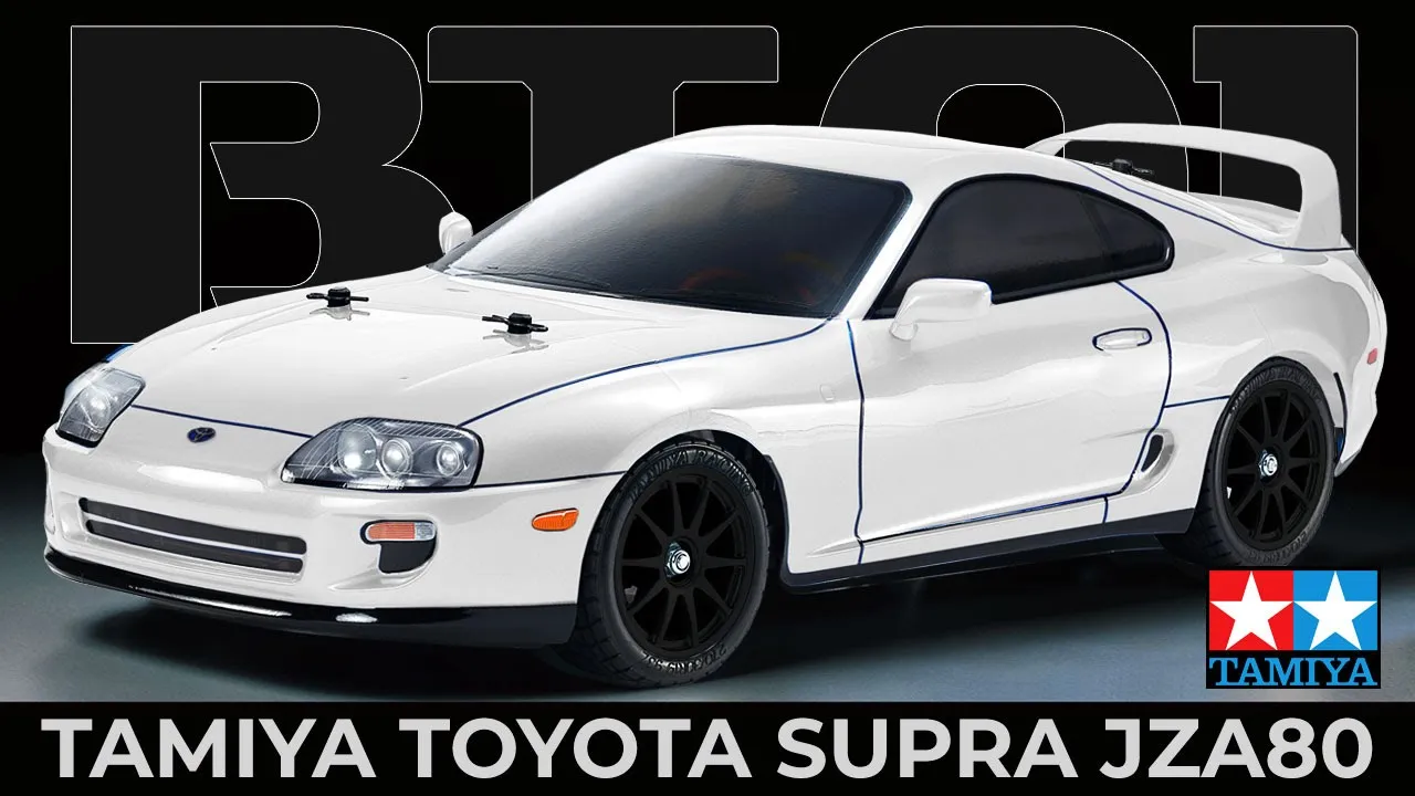 Tamiya's Toyota Supra on the BT-01 Chassis - First Drive!