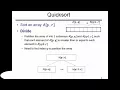 Quick Sort Algorithm Time Complexity Analysis for Quick Sort