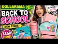 DOLLARAMA BACK TO SCHOOL SHOPPING 2026 NEW FINDS SCHOOL SUPPLIES Trending