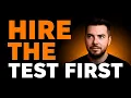 Stop Reading CVs First Build a Paid-Test Queue