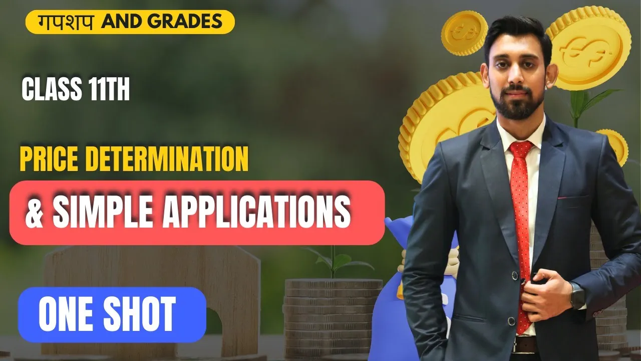 Day 1 | Economics | Class 11 | Price Determination and Simple Application | Chapter 1