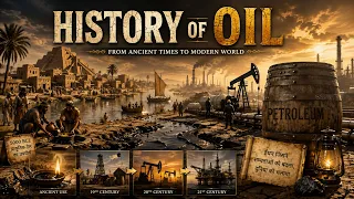 The History of Oil : कैसे तेल ने बनाई और मिटाई आधुनिक सभ्यताएं? #oil #oilhistory