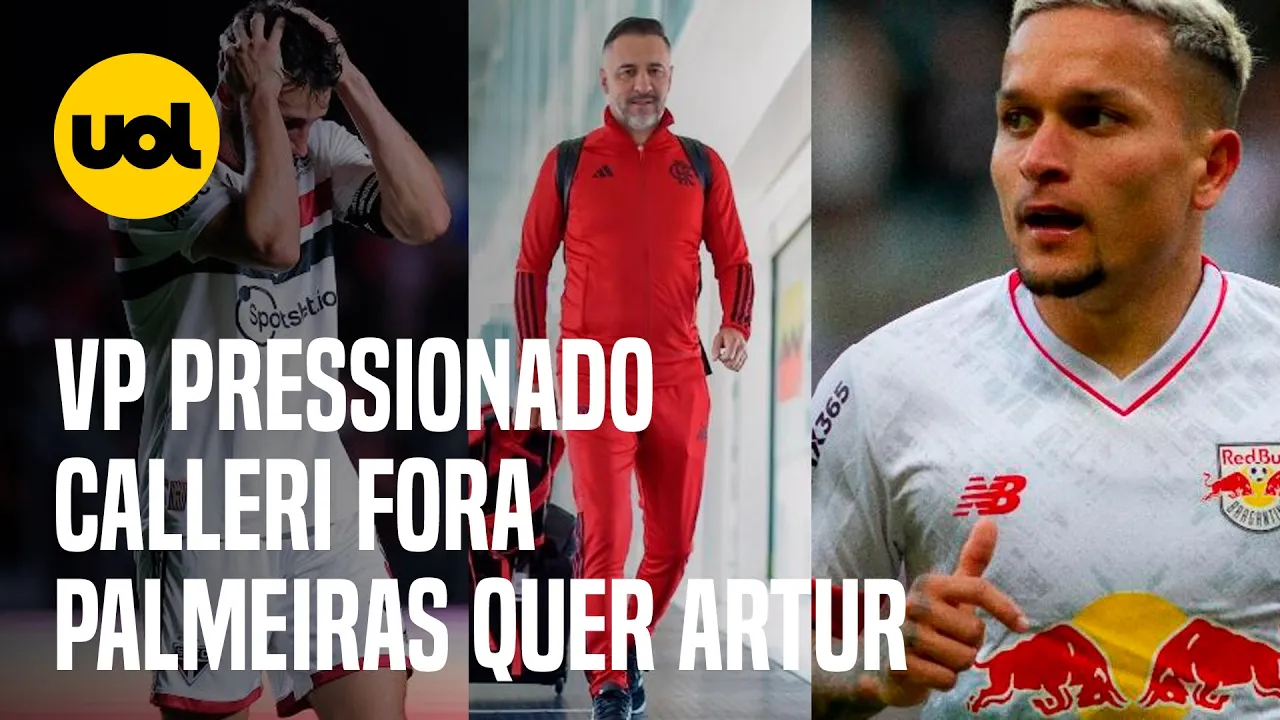 O que acontece com Vitor Pereira? Palmeiras quer Artur