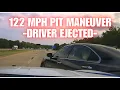122 MPH PIT Maneuver on Lexus by Arkansas State Police - Female driver EJECTED