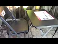 Lifetime Personal Table Ultimate Comfort Folding Chair Made in the USA Just Bought 20191031