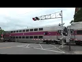 Great Plain Ave MA 135 Railroad Crossing Needham MA