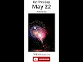 On This Day - May 22