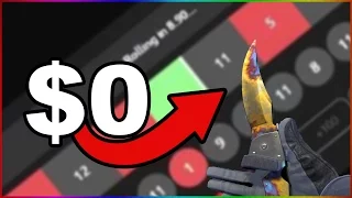CSGO WIN 0 TO A KNIFE ROULETTE INSANE PROFIT