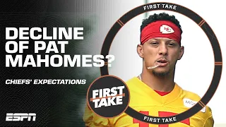 Are we seeing THE DECLINE OF PATRICK MAHOMES First Take