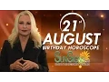 August 21st Zodiac Horoscope Birt ay Personality - Leo