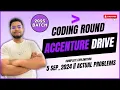 Accenture Coding Round 2025 batch 5 Sep 2024 Actual Problems Source Code