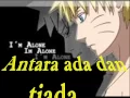 Lagu Utopia-Antara ada dan tiada(acoustic) with lyric and naruto slide by eL.wmv