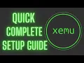 XEMU Quick Setup Guide Set True 16 9 EEPROM NVIDIA Optimization XBOX Emulator Tutorial